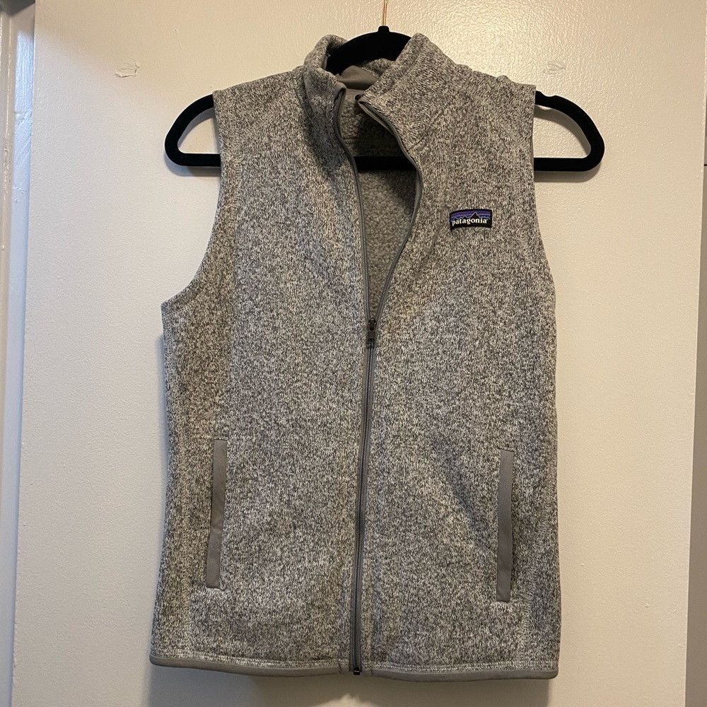 Barely Worn Heather Grey Patagonia Vest